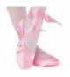 Flats Ballet Slipper Ribbons Ballerinas - Pink - C418GOCLWHT $22.82