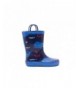 Boots Boys Girls Rubber Rain Boot in Solid Fun Colors Easy on Handles - Blue - C117Y02EEHY $42.45