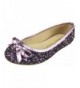Flats Glitter Ballet Flat - Purple - CF12NH9H6WV $27.22