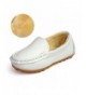 Flats Toddler Synthetic Leather Loafers Little - White Fur Lining - CH18H4C03LI $30.42