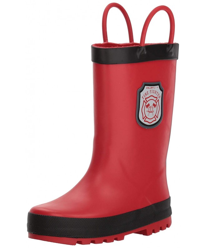 Boots Kids Rainboot Rain Boot - Red - CI1809M66KD $40.58
