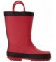 Boots Kids Rainboot Rain Boot - Red - CI1809M66KD $42.16