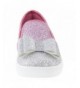 Flats Girls' Toddler Minnie Bow Slip-On - Pink Glitter - CD18K6XM4SS $35.02