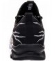 Fitness & Cross-Training Men's Fashion Graffiti Personality Sneakers - Black - CE18OZZ4IAH $59.34