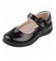 Flats Kids Girl's School Uniform Mary Jane Flat Shoes(Toddler/Little Kid) - Black - CS17XQ8NLL2 $39.32