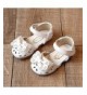 Flats Toddler Baby Kids Girl's Sandals Mary Jane Flat Princess Dress Dance Party Cosplay First Walker Shoes - White - CB18NCN...