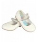Flats Girls Mary Jane Style Shoe with Memory Foam Insole (Toddler/Little Kid) - Bone Patent - C318G5875GN $24.00