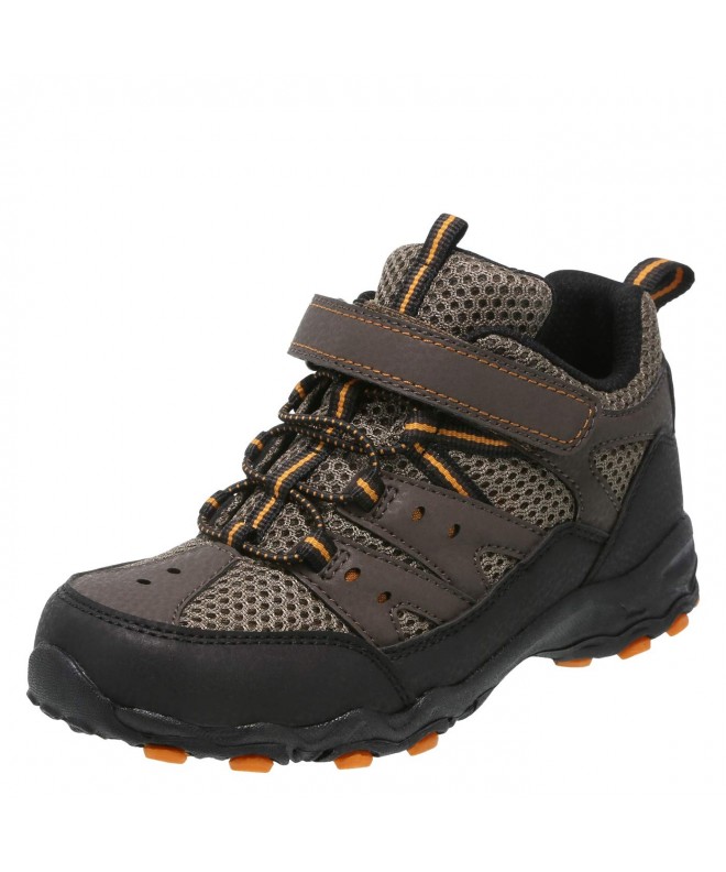Boots Boys' Brett Mid-Top Hiker Boot - Brown - C618ILQ6YQQ $40.16