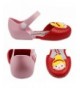 Flats Girls Cute Princess Jelly Shoes Mary Jane Flats for Toddler Little Kids - Red - CL17XX89ELH $22.04