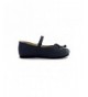 Flats Anita - Mary Jane Narrow Flat Shoes for Baby Girls | Toddlers - Navy Blue - CO180EYCD9T $48.67