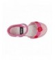 Flats Girls Rose Princess Jelly Shoes Mary Jane Flats Toddler Little Kids - Red - CL182LCE5E3 $20.54