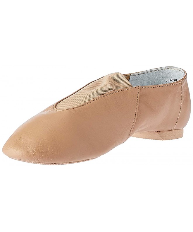 Flats Show Stopper Jazz Shoe - Child - Caramel - CZ11JSHFJ4P $60.50