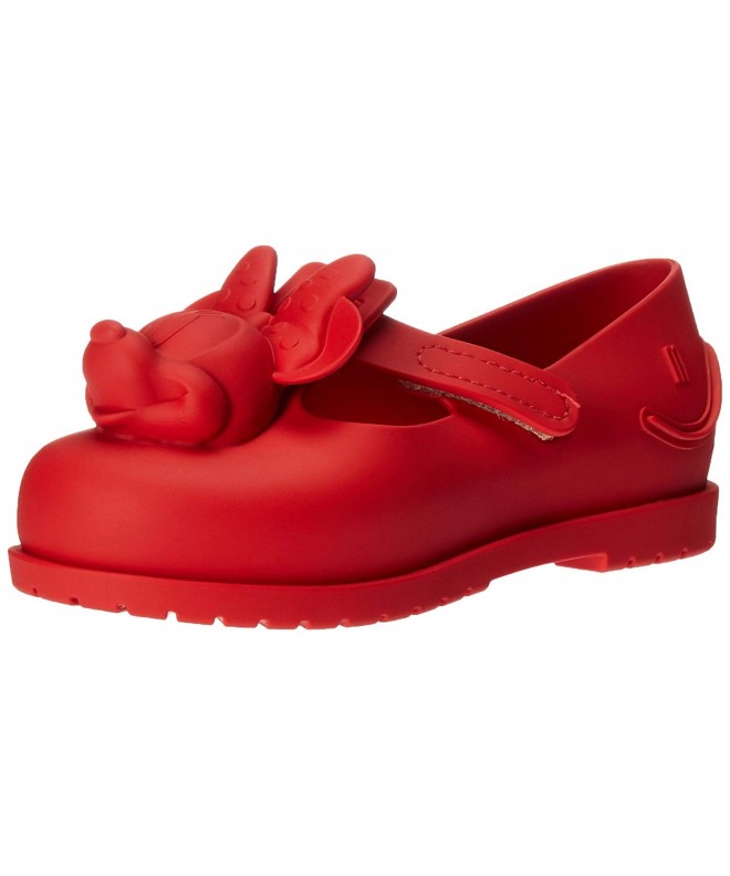 Flats Kids' Mini Classic Baby + Mickey and Friends Mary Jane Flat - Red - CL180TUULOK $73.22