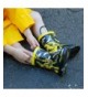 Boots Transformers Bumblebee Boys Waterproof Easy-On Rubber Rain Boots - CX18DW2CNOH $44.39