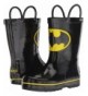 Boots Baby Boy's 1BMF505 Batman Rain Boot (Toddler/Little Kid) - Black/Yellow - CH116B8E2BF $45.45
