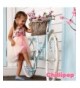 Flats Girls Mary Jane Dress Slip on Ballerina Flats Toddler Little Kids - Denim Studs - CI18GUSTGIA $20.41