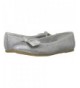 Flats Kids' Larabeth Ballet Flat - Silver - CP184YAQE2W $52.33