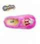 Flats Girls Plush Round Toe Embroidered Character Slip On Clogs (See More Designs Sizes) - Poppy Corn - C2185CHEOGZ $19.45