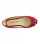 Flats Bow-Knot Flat - Red - CH12N8YLG0D $28.55