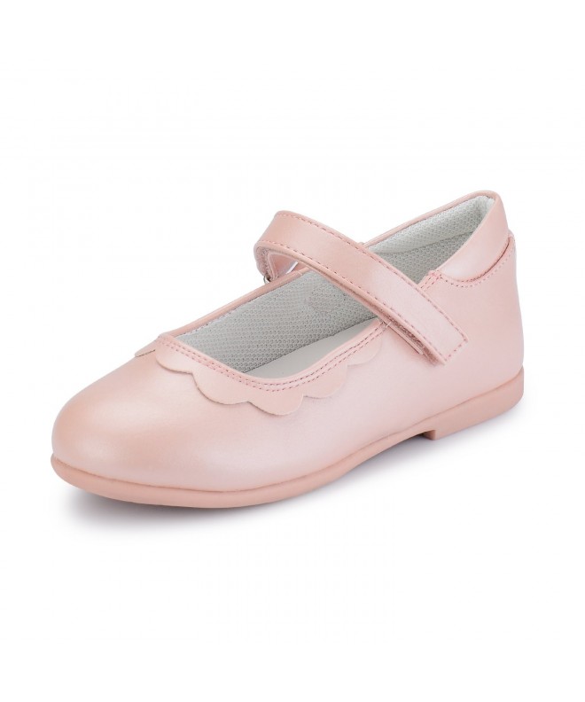 Flats Toddler/Little Kid Girls Mary Jane Dress Flat - Pink - CX18CKEU6R5 $34.42