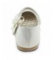 Flats Maxu Kid Girl's Uniform Dress Marry Jane Ballerina Flats (Toddler/Little Kid) - Off White - CM186HL3XHS $40.20