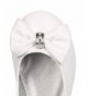 Flats Leatherette Bow Tie Ballerina Flat (Toddler Girl/Little Girl/Big Girl) FB39 - White - C412JFCLNU1 $32.77