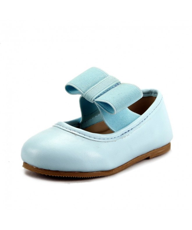 Flats Girl's Ballet Flat - Baby Blue1 - C517Z2QESRZ $31.15