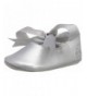 Flats Briley Ballet Crib Shoe (Infant/Toddler) - Silver/Metallic - CT1253SDCJL $65.02