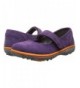 Flats Kids Wall Ball Mary Jane Shoe - Purple - CU11O6HAYRN $64.72