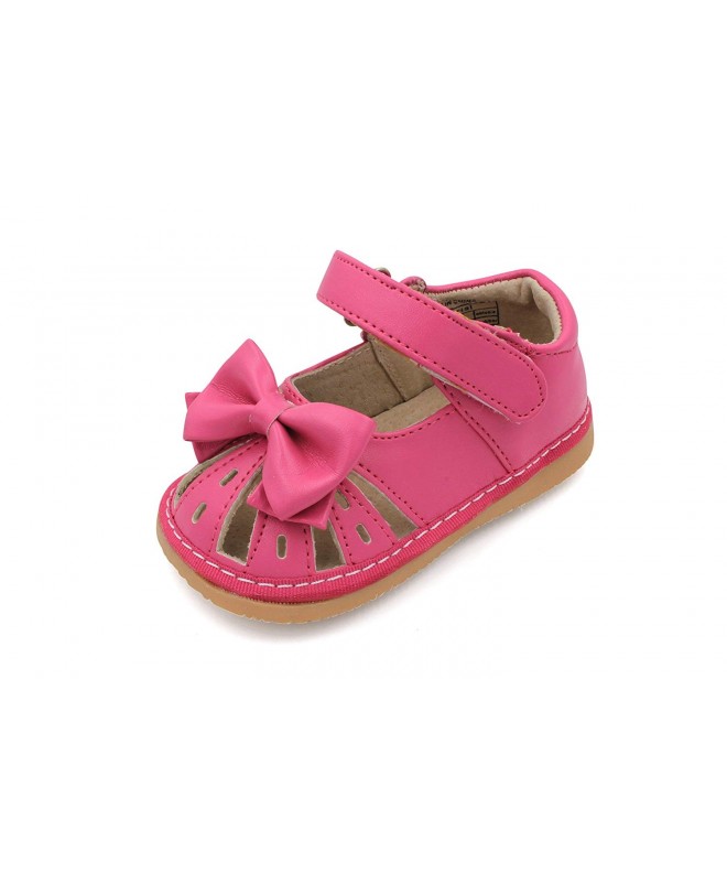 Flats Toddler Squeaky Premium Removable Squeakers - Pink - C4126PSQYXT $54.59