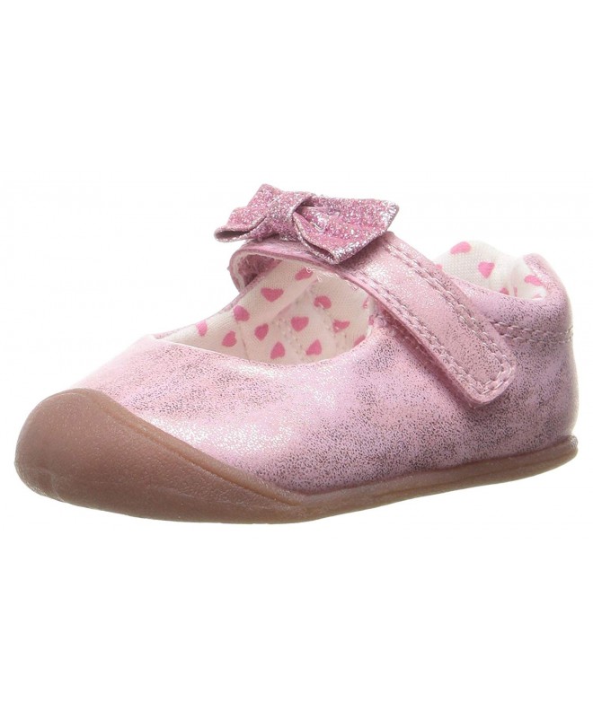 Flats Every Step Stage 3 Girl's Walking Shoe Sarah - Pink - CB12NREHM94 $57.16