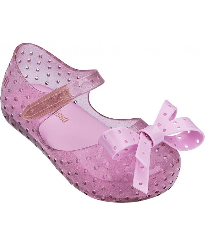 Flats Girls Furadinha XI BB Mary Jane Flat - Pink Twinkle - C318NNX92MY $87.87
