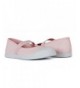 Flats Canvas and Cotton Elastic Mary Janes - Shoes for Girls (Toddler/Little Kid) - Pink - CO18CEIYNM3 $59.83