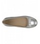Flats Kids' Camille Flat Ballet - Silver - CR186ER7NXE $98.31