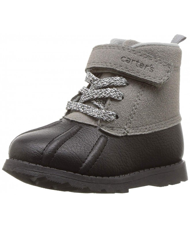 Boots Kids Boy's Bram Grey Boot Fashion - Grey - C1189OIDDHL $50.99