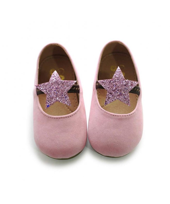 Flats Toddler Girls Princess - Star Flat / Pink - CG18L47ZZIU $32.41