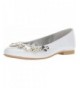 Flats Kids' prim Ballet Flat - White - C112MQP8IFH $32.27