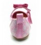 Flats Toddler Girls Glitter Pink Dress Shoes - CM18C74TDMM $46.84
