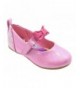 Flats Toddler Girls Glitter Pink Dress Shoes - CM18C74TDMM $46.84