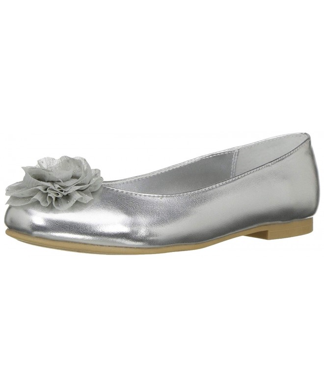 Flats Kids' Ash Ballet Flat - Silver - CN12MQJL4IB $62.50
