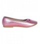 Flats Girls Bow Ballet Flats (Little Kid - Big Kid) - Pink - CF184WAI8YS $20.33