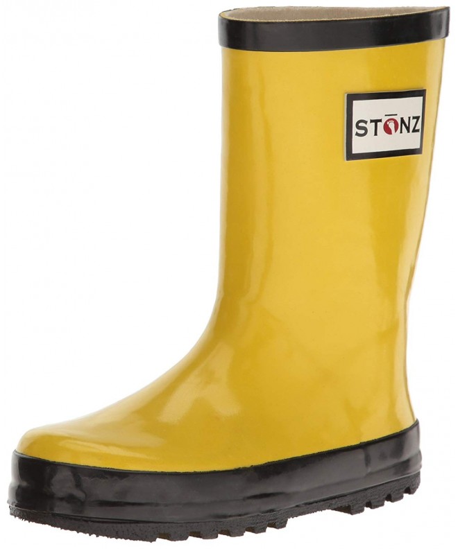 Boots Natural Rubber Rain Boot (Toddler/Little Kid/Big Kid) - Yellow - CZ11BS6EZNP $78.26
