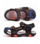 Fitness & Cross-Training Outdoor Closed Toe Sandals Breathable - Orange/Blue - C818O73NOWC $42.25