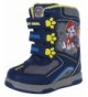 Boots Paw Patrol Boy's Snow Boots with Easy Straps Closure (Toddler - Little Kid) - Navy/Grey - C4187IC4R9N $69.59