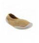 Flats Little Kid Cotton Anti Slip Soft Slip on Floor Socks Shoes - Yellow - CO18HYET9AA $21.93