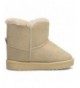 Boots Girl's and Boys Winter Snow Boots Fur Outdoor Slip-on Boots (Toddler/Little Kids) - Beige - C518LLCWUU5 $22.05