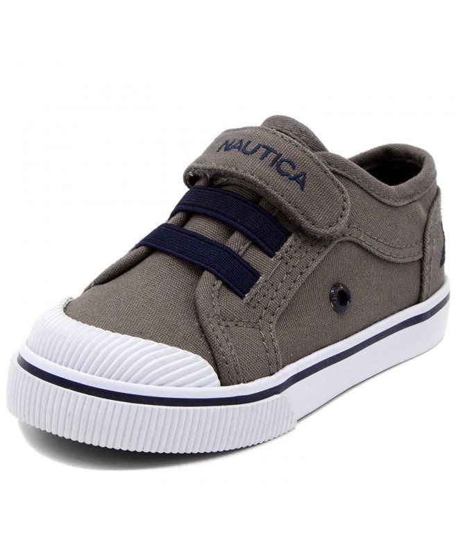 Fitness & Cross-Training Kids Calloway Sneakers Velcro Bungee Straps Casual Shoes (Toddler/Little Kid) - Grey/Navy - CS18C7CZ...