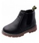 Boots Boy's Girl's British Waterproof Plush Inside Snow Boots(Baby/Toddler/Little Kid/Big Kid) - Black - C1186DMZNH4 $30.48