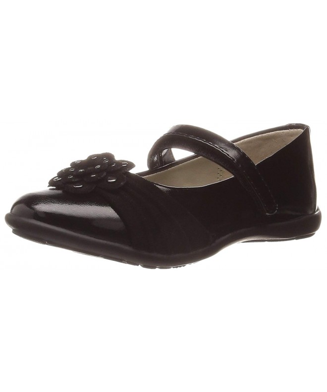 Flats Megan Slip-On Shoe (Toddler/Little Kid/Big Kid) - Black/Black Suede - CS11URB3G73 $40.51