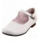 Flats Kids' Bonnett Leather-K - White - CC111KMDOEN $74.00